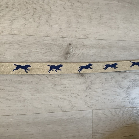 Stylish Tan and Blue Men's Belt - Picture 10 of 13